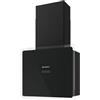 Faber Cappa a Parete Glam-Fit 55 330.0528.270 Vetro Nero da 55cm - Garanzia Italia