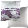 Evans Lichfield Coussin paysage Couverture, Acciaio/Viola, 43 x 43cm