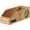 GielleService Fellowes Bankers Box Earth Vassoio in cartone da 98 mm Montaggio manuale Cartone riciclato certificato FSC Colore marrone