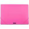GielleService Portadocumenti MKtape Flap Folder Chiusura ad Elastico Formato Folio colore ROSA