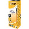 GielleService PENNA A SFERA BIC ORANGE ORIGINAL FINE 0,8MM LINEA 0,30MM TRASLUCIDO COLORE NERO 8099231