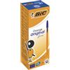 GielleService PENNA A SFERA BIC ORANGE ORIGINAL 0,8MM Linea 0,30mm corpo Arancione COLORE BLU 8099221