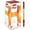 GielleService Bic Gel-Ocity Stic Penna Gel Retrattile Punta Fine 0,5 mm Inchiostro Gel Colore ROSSO 951764