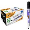 GielleService Bic Velleda 1701 ECOlutions Pennarelli Lavagna Punta Rotonda Linea 1.5 mm 904937 NERO
