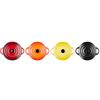 LE CREUSET Set 4 Mini Cocotte in gres vetrificato, 250 ml, diameter 10 cm, Giallo,Arancione,Ciliegia,Nero, 79212105129100