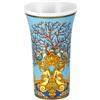 Rosenthal Versace Rosenthal - Versace / Les Trésors de la Mer / vaso 26 cm / porcellana / bianco blu, celeste, giallo, corallo, oro - 14091-102817-26026