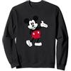 Disney Mickey Mouse Smile Hand Up Leg Out Felpa