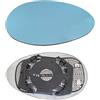 taros trade TarosTrade 57-0644-L-45658 Vetro Specchietto Retrovisore Riscaldabile Blu Lato Sinistro