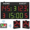 Favero E.d. Tabellone segnapunti elettronico multisport h25 con console e pannelli 24 secondi