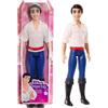 Mattel Disney Princess - Principe Eric bambola snodata con look ispirato al film Disney La Sirenetta, giocattolo e regalo per bambini 3+ anni, HLV97