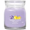YANKEE CANDLE Candela Lemon Lavender Giara Signature Media 368 gr