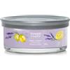 YANKEE CANDLE Candela Lemon Lavender Tumbler Signature Multi Stoppino 340 gr