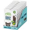 Edgard & Cooper Snack per Cane Stick Dentali Naturale 8x7 (confezione da 8) Bastoncini da Masticare, igiene dentale, tempo di masticazione lungo, alito fresco (Mela e Eucalipto, Piccolo)
