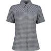 Cmp Woman Shirt Camicia M/M Scozzese Blu Donna
