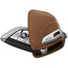 BMW Custodia per Chiave per Telecomando Auto, con Fermaglio Elegante, Marrone