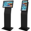 Peerless-AV KIP522-EUK - chiosco formato ritratto/paesaggio per display da 15 a 32″, nero