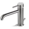 Vema Rubinetterie - Tiber miscelatore lavabo acciaio inox con scarico - V17010