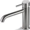 Vema Rubinetterie - Tiber miscelatore lavabo acciaio inox senza scarico - V17011