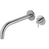 Vema Rubinetterie - Tiber miscelatore lavabo a parete in acciaio inox - V17050