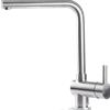 Vema Rubinetterie - Tiber miscelatore Cucina acciaio Inox [canna girevole] - V19022.AC.005