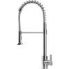 Vema Rubinetterie - Tiber miscelatore Cucina acciaio Inox [molla orientabile] - V18030.AC.005