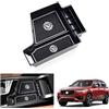 GAFAT Compatibile con Volvo XC60 XC90 V60 S60 V90 S90 2017-2025 2026 Contenitore Console Centrale, Organizer per Braccioli, Vano Portaoggetti, Accessori XC60 [NON per FaceIift XC90 2026] (Bianco)