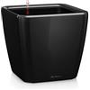 LECHUZA QUADRO Premium LS 21 nero lucido 16129