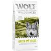 Wolf of Wilderness Adult Green Fields - Agnello Crocchette per cani - 12 kg
