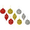 Giocoplast Natale Maxi Addobbo Glitter 18-22cm Prezzo Caduno Indicare la Preferenza