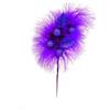 Giocoplast Natale Pick boa Viola Sfere e Foglie Alto Cm.20