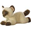 AURORA Gatto MiYoni 10814-Peluche Siamese, 20,3 cm, Beige, Colore Marrone, Small, 10814