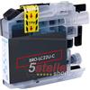 CARTUCCIA CIANO COMPATIBILE CON BROTHER LC22UC - NO-NAME