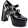 LAMODA My Collection, Scarpe da Corsa Donna, Black Patent, 38 EU
