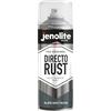 JENOLITE Directorust Vernice Aerosol Lucida | GRIGIO ARDESIA | Vernice spray multisuperficie | Per l'uso su legno, metallo, plastica, ceramica e superfici arrugginite | 400ml | RAL7031