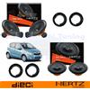 Hertz DSK165.3 + DCX165.3 Casse Altoparlanti Ant+Post per OPEL AGILA B