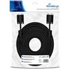 MediaRange Cavo VGA MediaRange termin. HD 15 Pin M/M 25.0m Nero