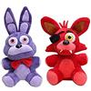 Zhongkaihua, Set di peluche di Five Nights at Freddy's: Sister Location, con Nightmare Bonnie e Foxy the Pirate, per bambini, adatto come regalo di Natale, capodanno e compleanno