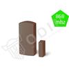 AMC ELETTRONICA AMC CM 800 trasmettitore marrone 2 canali bidirezionale con contatto filare e magnetico - colore testa di moro - 868 MHz