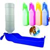 PARENCE.- Borraccia portatile per cani da 500 ml / Borraccia pieghevole per cani, gatti, animali domestici / attività all'aperto, all'aperto. - Mix di colori (verde, blu, rosso, rosa)