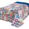 Delindo Lifestyle® Copriletto singolo SPORT, per cameretta bambini ragazzo, blu trapuntato, 170x210 cm