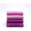 Sancarlos - Ocean, set di 4 asciugamani da lavabo combinati, colore rosa ciclamino e viola, dimensioni 50 x 100 cm