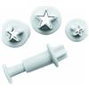 Ibili 788403 - Stampo a Pressione, a Forma di Stella, 3 Pezzi