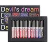 FantasyDay Set di Lucidalabbra Opaco Idratante, FantasyDay 6 Pcs Rossetto Matte Lunga Durata Liquido Kit Rimpolpante Tinta Labbra - Compleanno Trucco Regalo Rossetti lipstick Lipgloss Makeup per Donna Ragazze