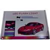 Lychee a LED, 7 colori fosforescenti-Sistema luci al Neon per sottoscocca-Kit telecomando Wireless e Sound Active