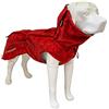 Croci Hiking Cappotto Per Cani, Impermeabile Per Cani, Makalu, Fodera Termoregolante, Mimetico Rosso, 50 cm