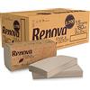 Renova Asciugamani Zig-Zag Love&Action | 15 confezioni da 180 pezzi | 2.700 pezzi | Carta Kraft ecologica a 2 strati | Certificato FSC & Ecolabel