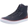 Tommy Hilfiger TH HI VULC CORE CANVAS, Sneaker vulcanizzate Uomo, Blu (Desert Sky), 43