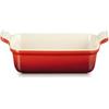 Le Creuset Pirofila rettangolare Tradition in gres vetrificato, 19 cm, 1.1 L, Ciliegia, 71102190600001