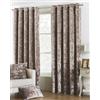 Riva Home Riva Paoletti Verona Ringtop Occhielli Tende (Coppia) - Oyster Beige - Vellutato - Crushed Velvet di Sguardo 100% Poliestere - 229 Centimetri di Larghezza X 183 Centimetri Goccia (90 X