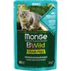Monge BWild Grain Free Bocconcini maltagliati in salsa di Merluzzo con Gamberetti e Ortaggi - Monge - BWild Grain Free Bocconcini maltagliati in salsa di Merluzzo con Gamberetti e Ortaggi - 85GR